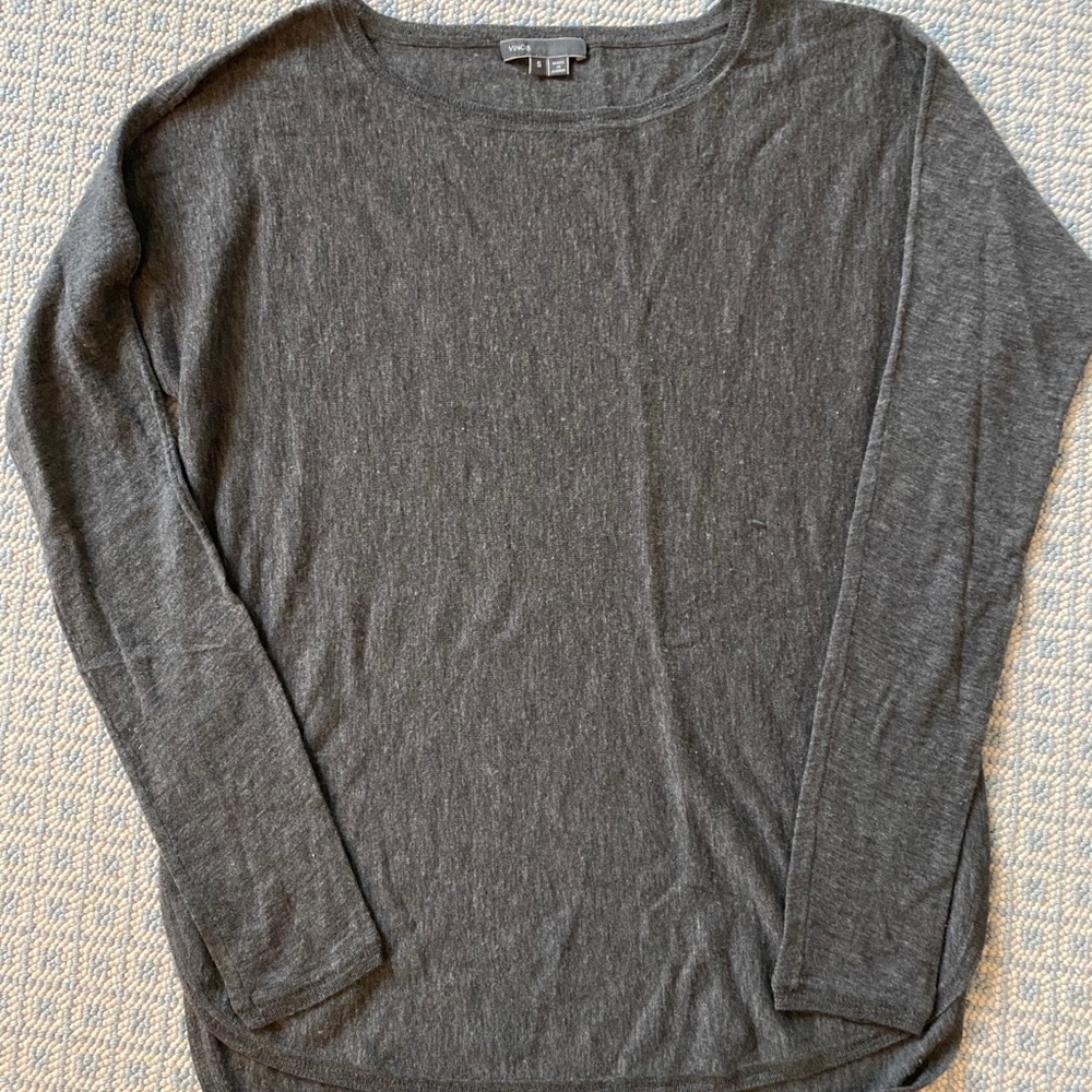 Vince featherweight wool blend sweater